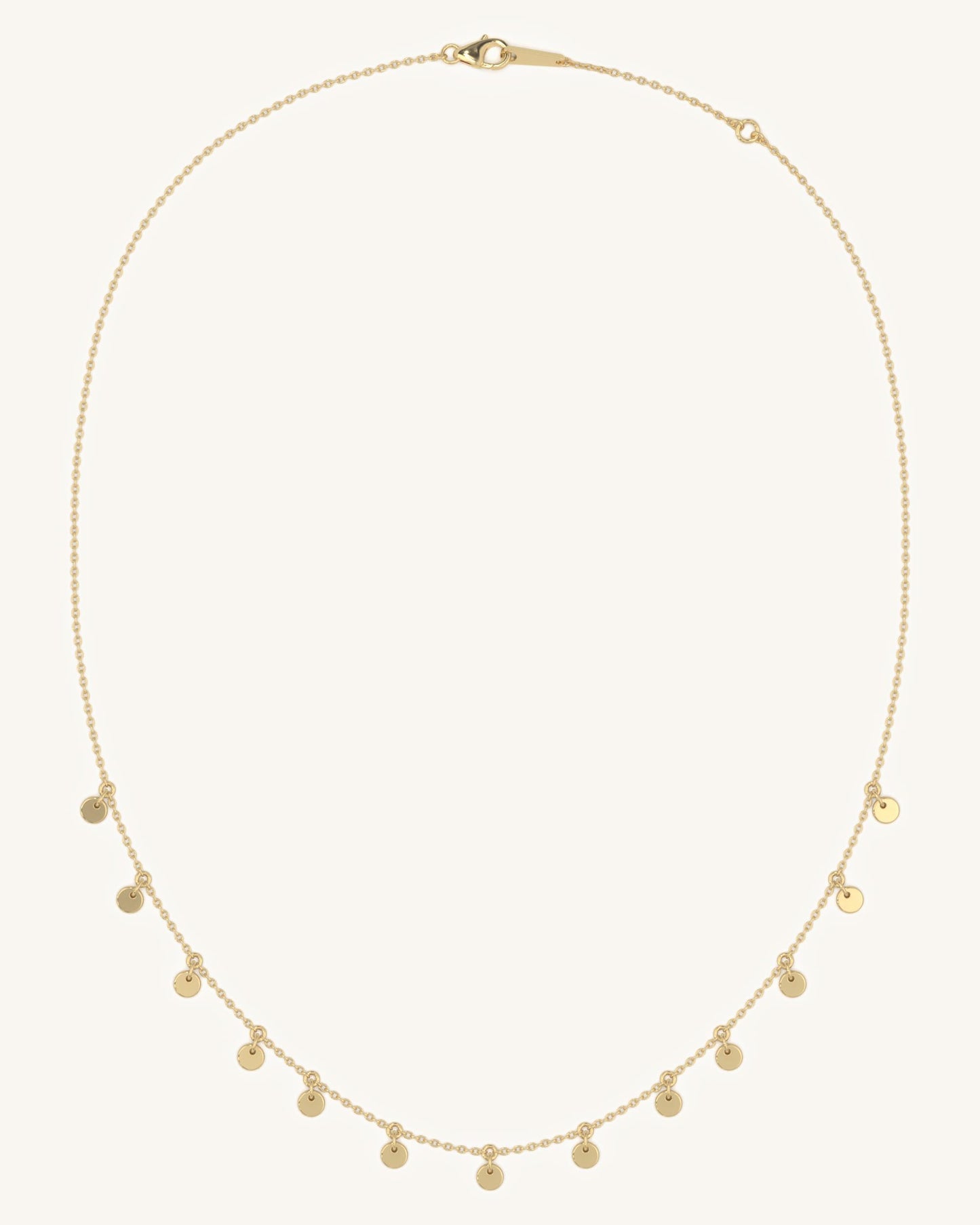 Round Drop Necklace