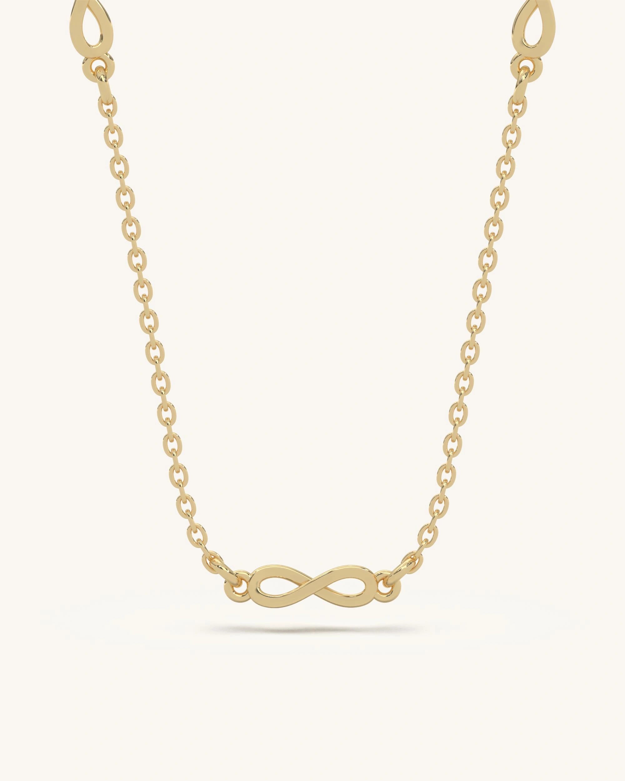 Infinity charm chain