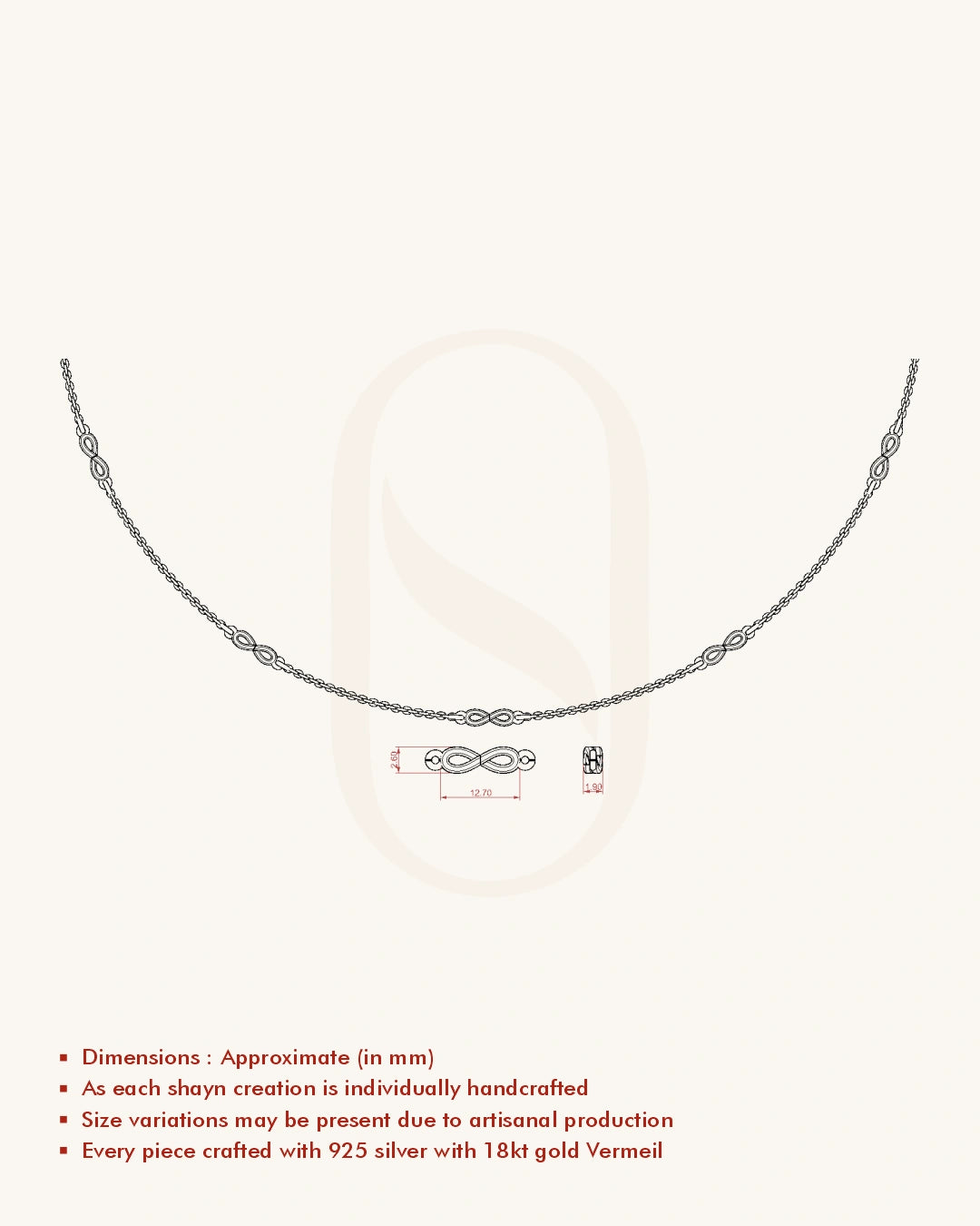 Infinity Charm Chain