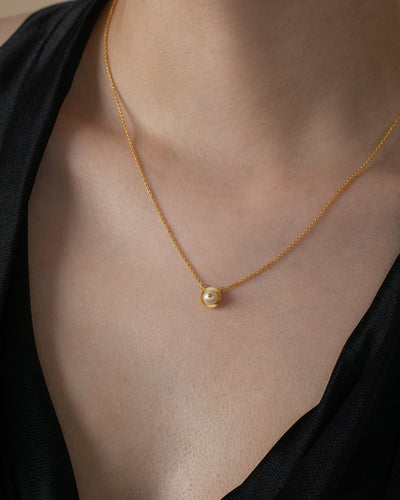 Sunburst Pearl Necklace