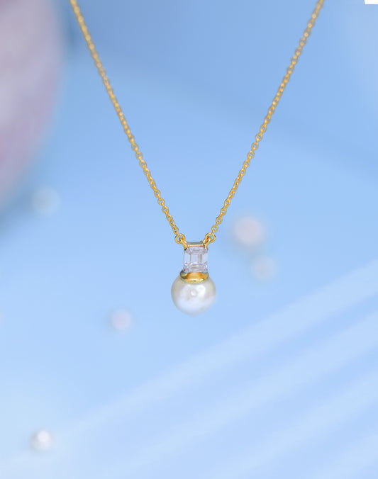 Golden Drop Necklace