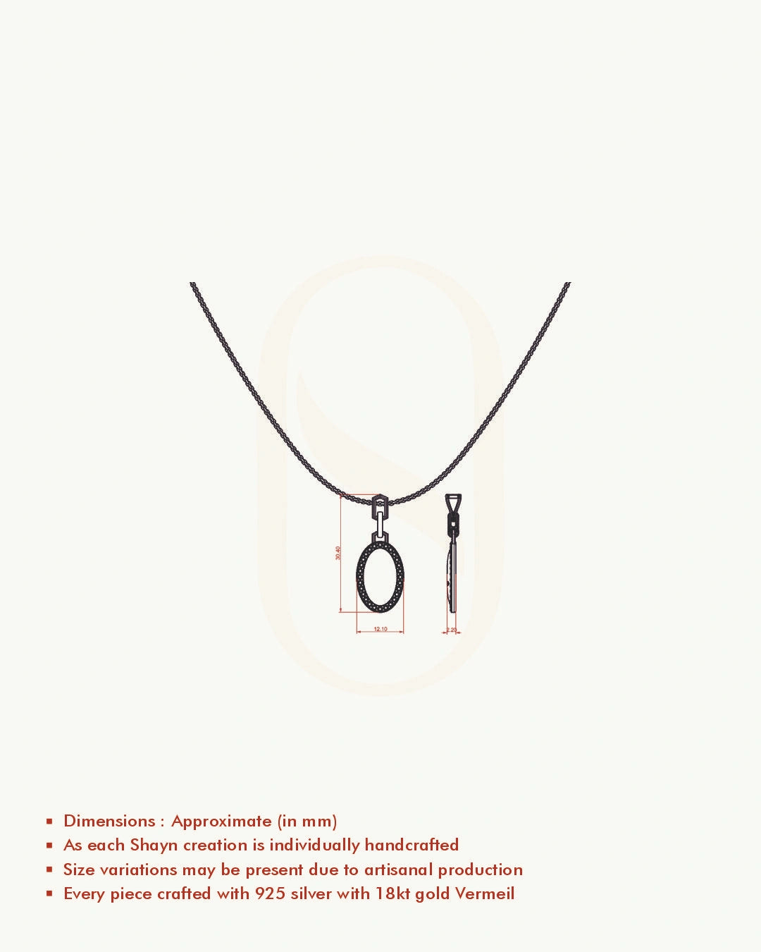 Regal Monogram Necklace