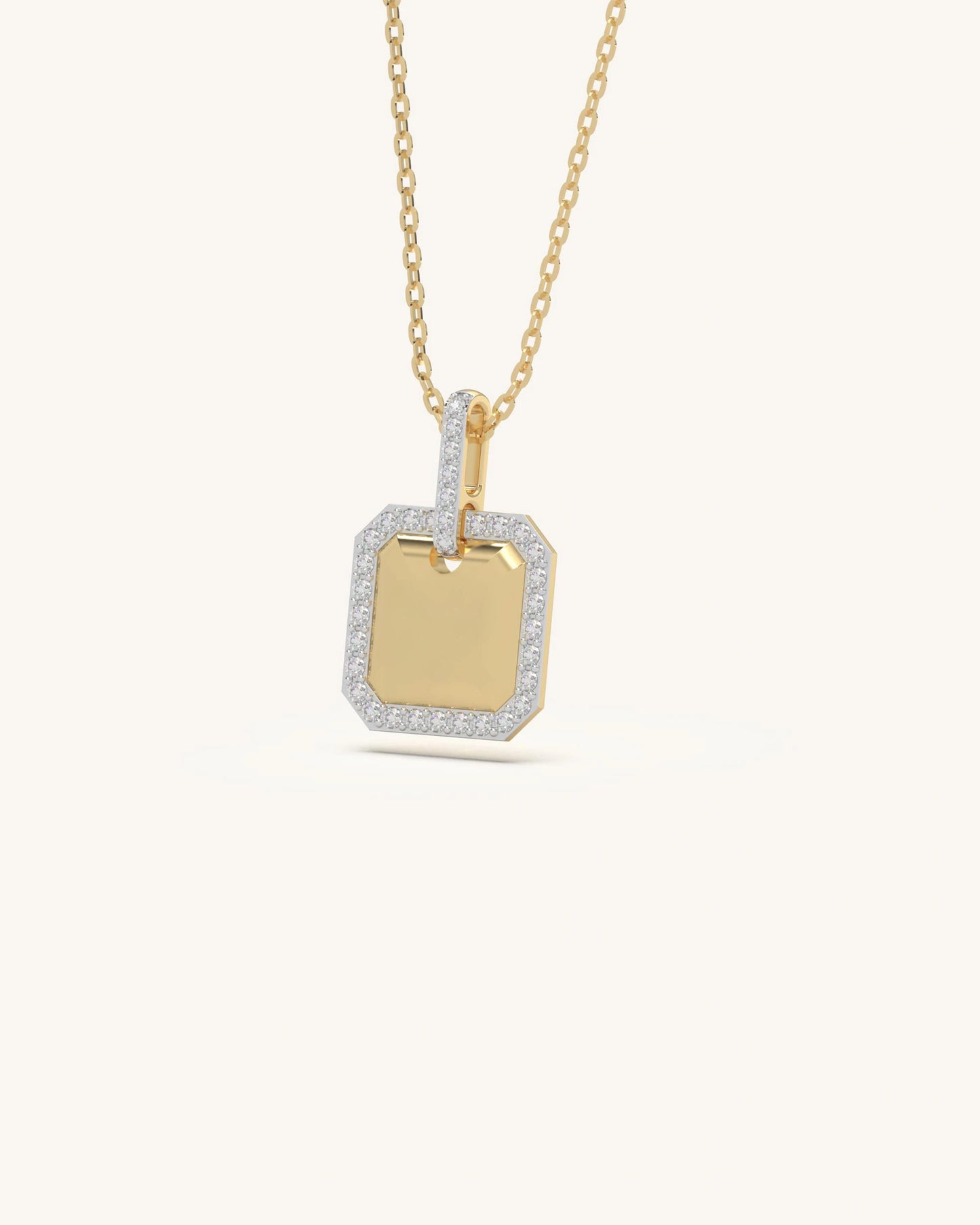 Modern Frame Necklace