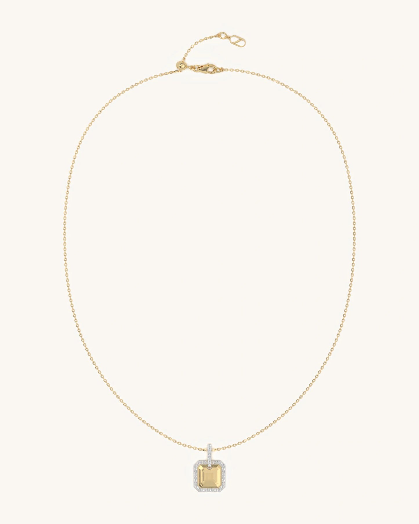 Modern Frame Necklace
