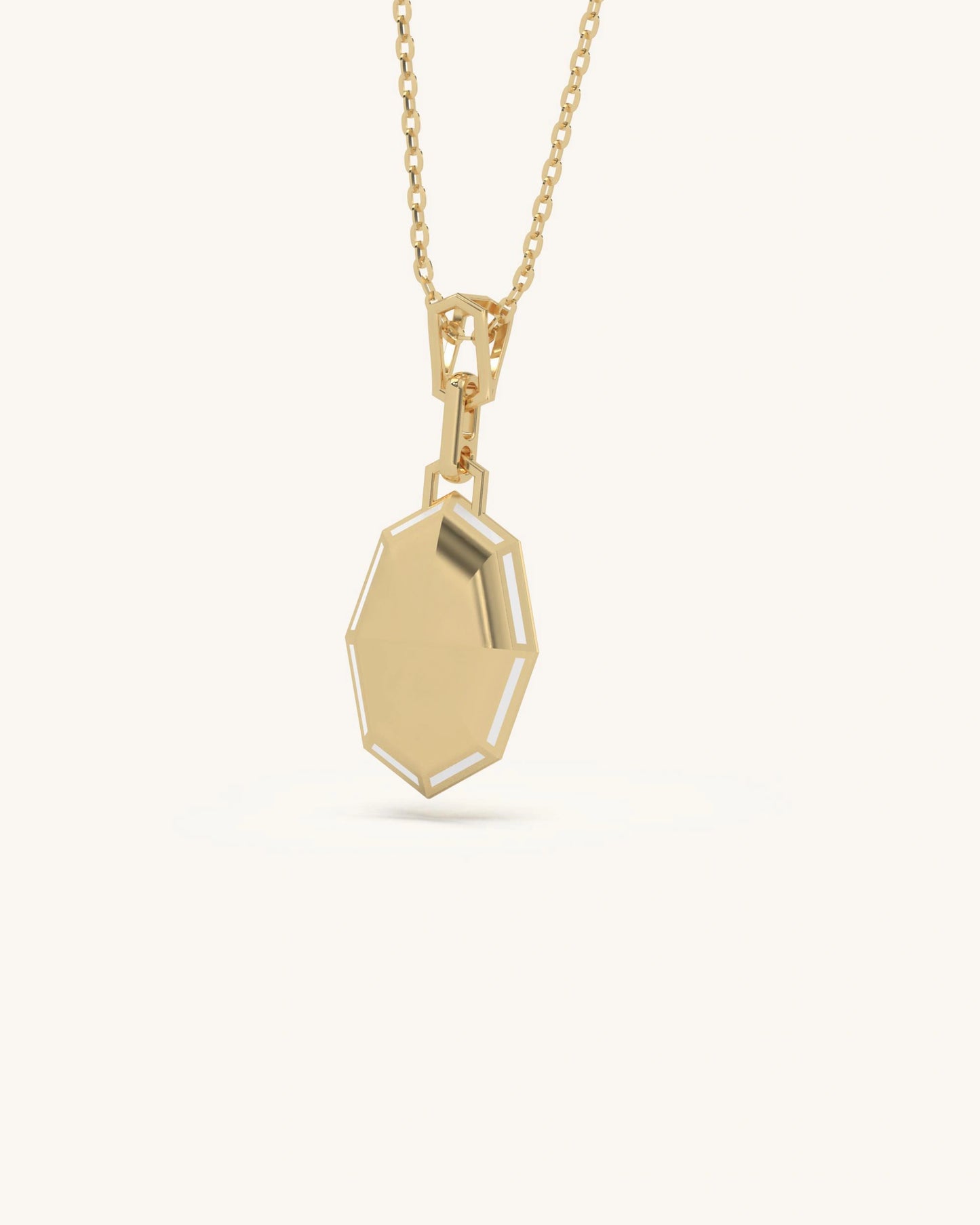Golden Medallion Necklace