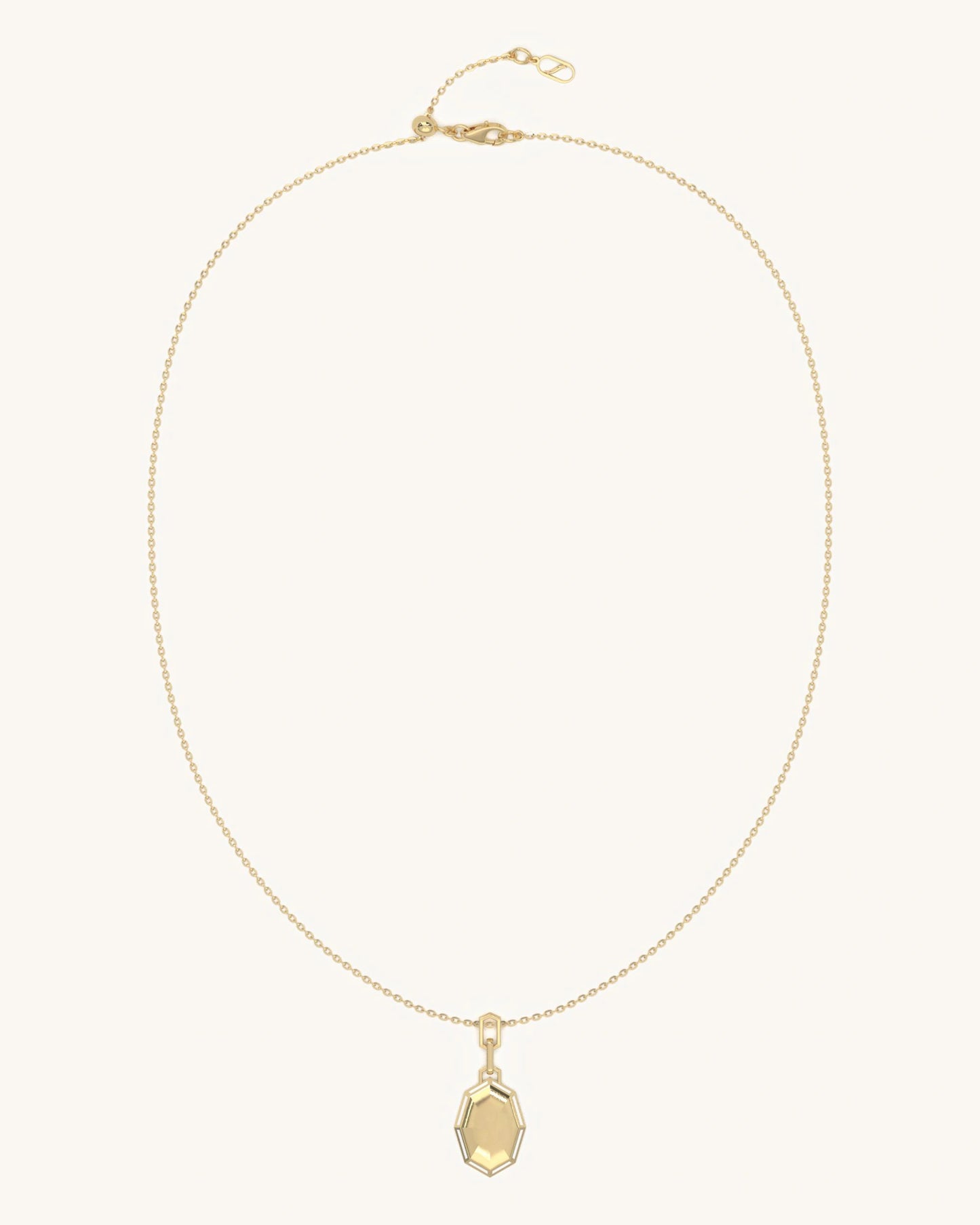 Golden Medallion Necklace