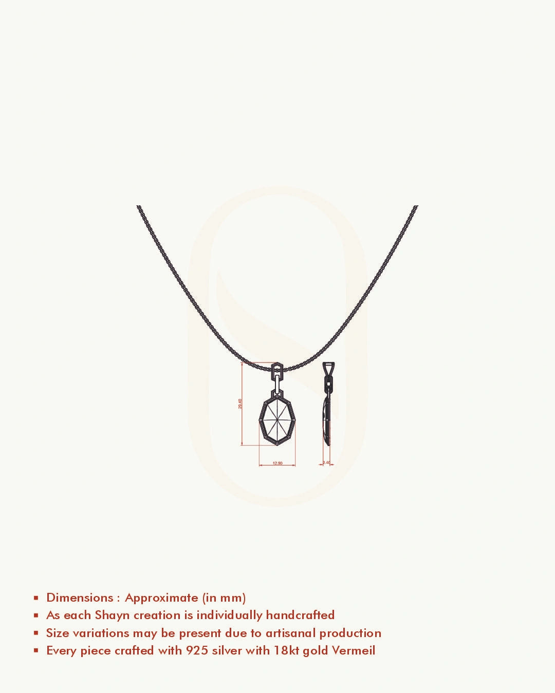 Golden Medallion Necklace