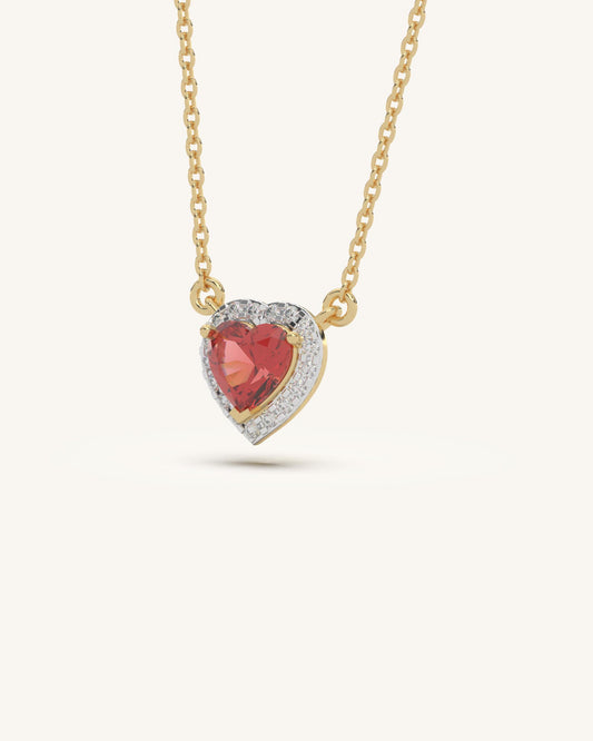 Heart Halo Necklace