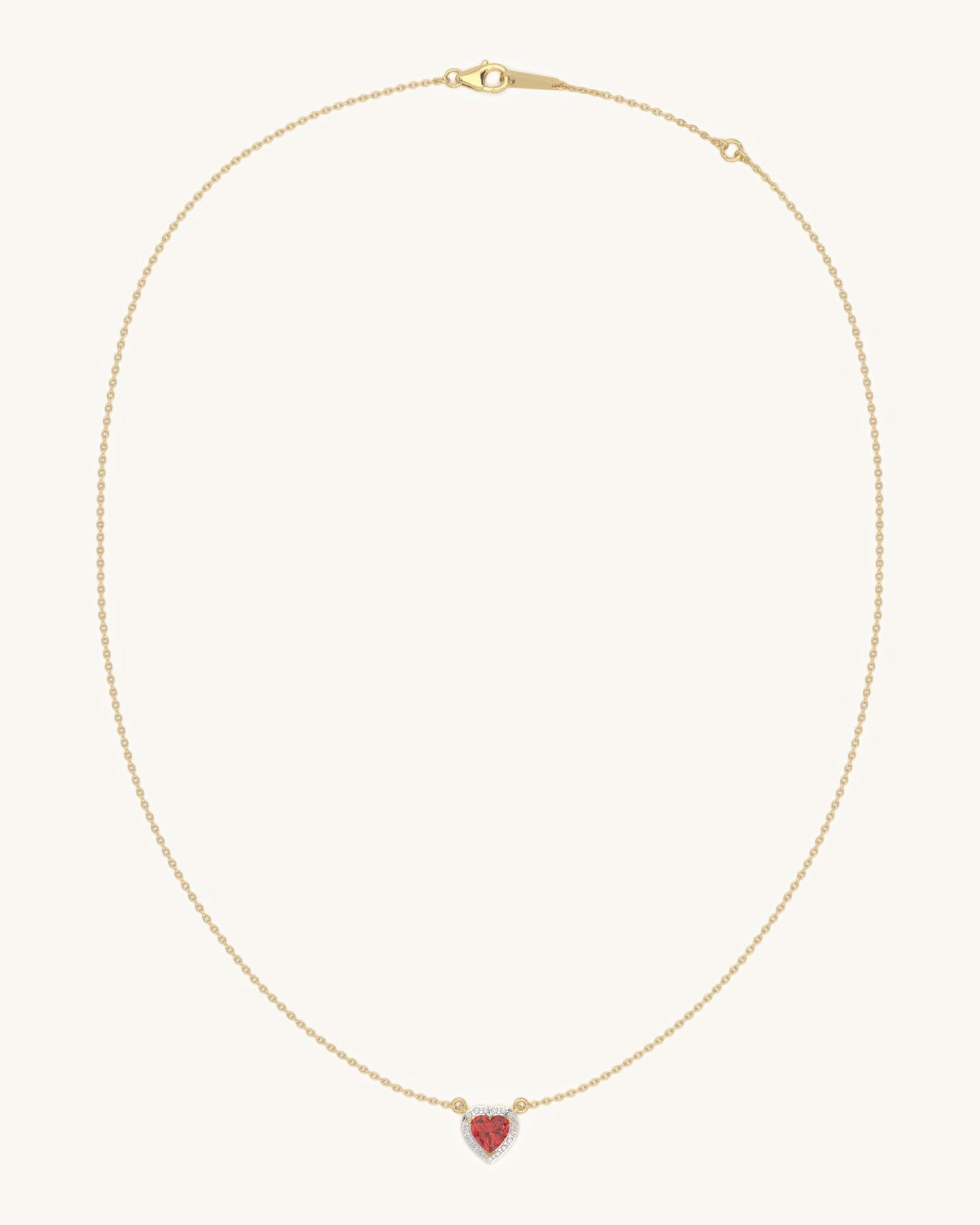 Heart Halo Necklace