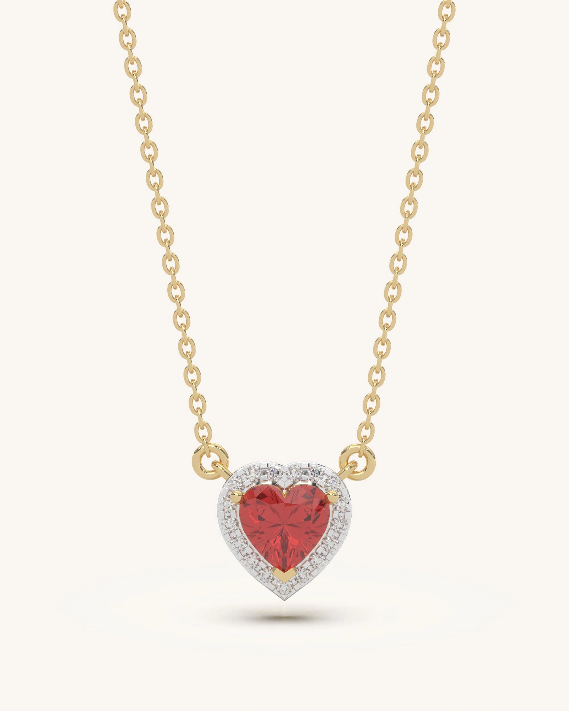  heart pendant necklace 