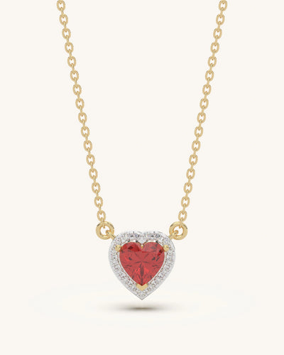  heart pendant necklace 