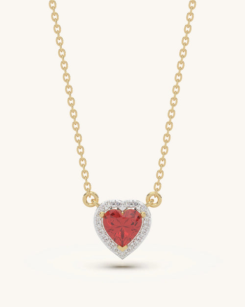  heart pendant necklace 