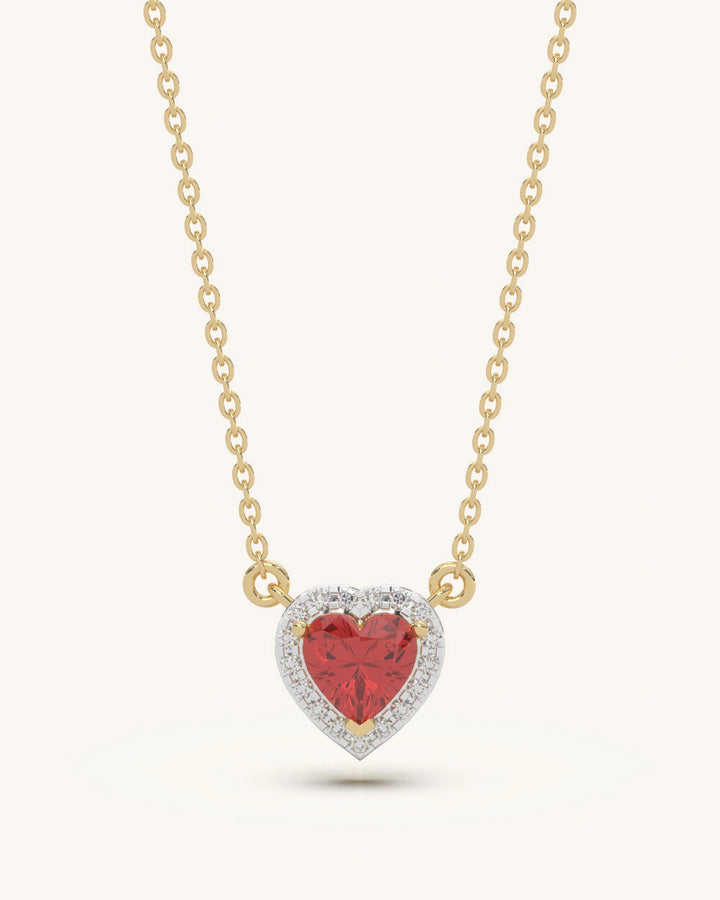  heart pendant necklace 