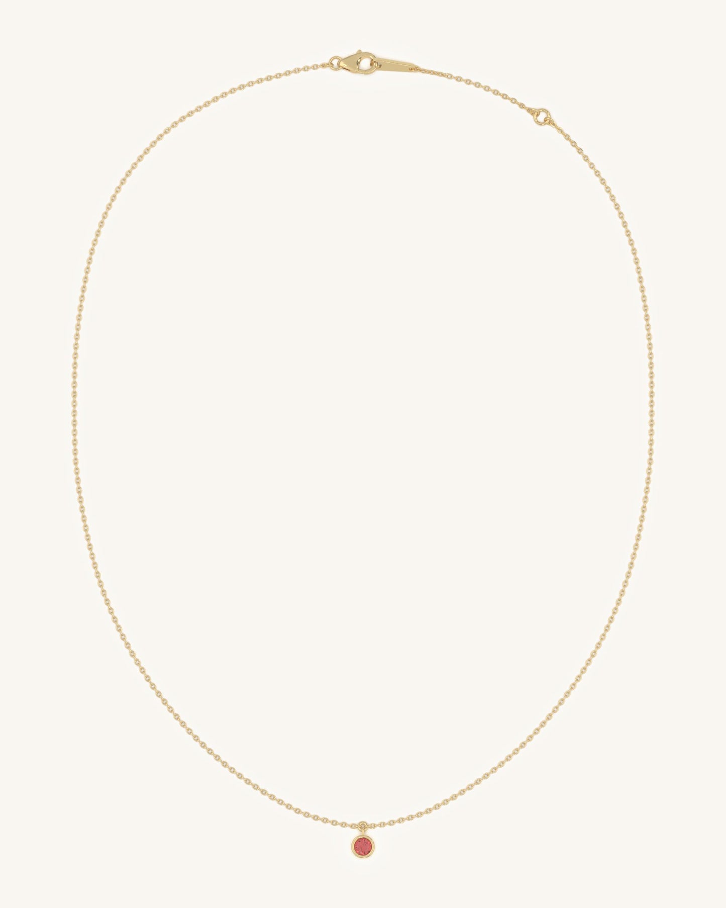 Petite Ruby Necklace