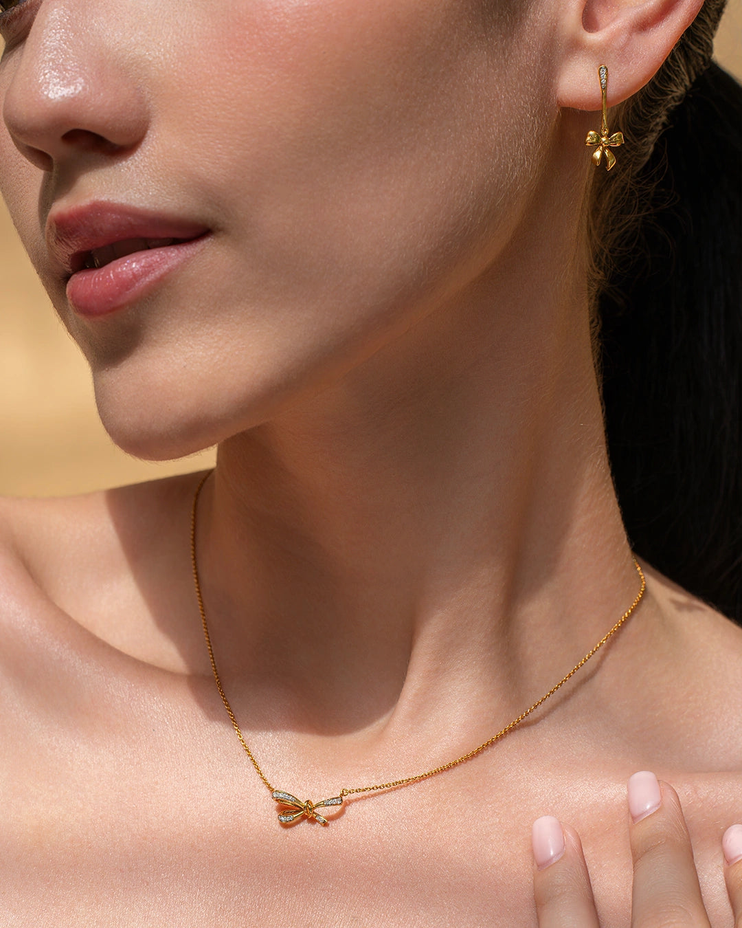 Silver Knot Necklace