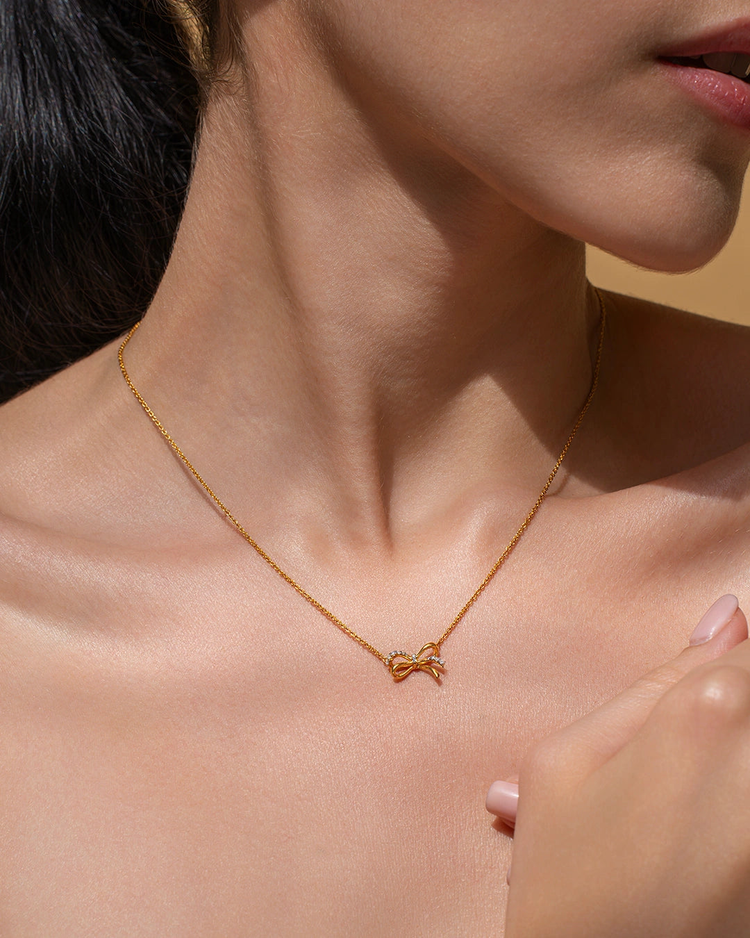 Ribbon Wrap Necklace