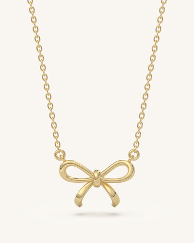  bow necklace 