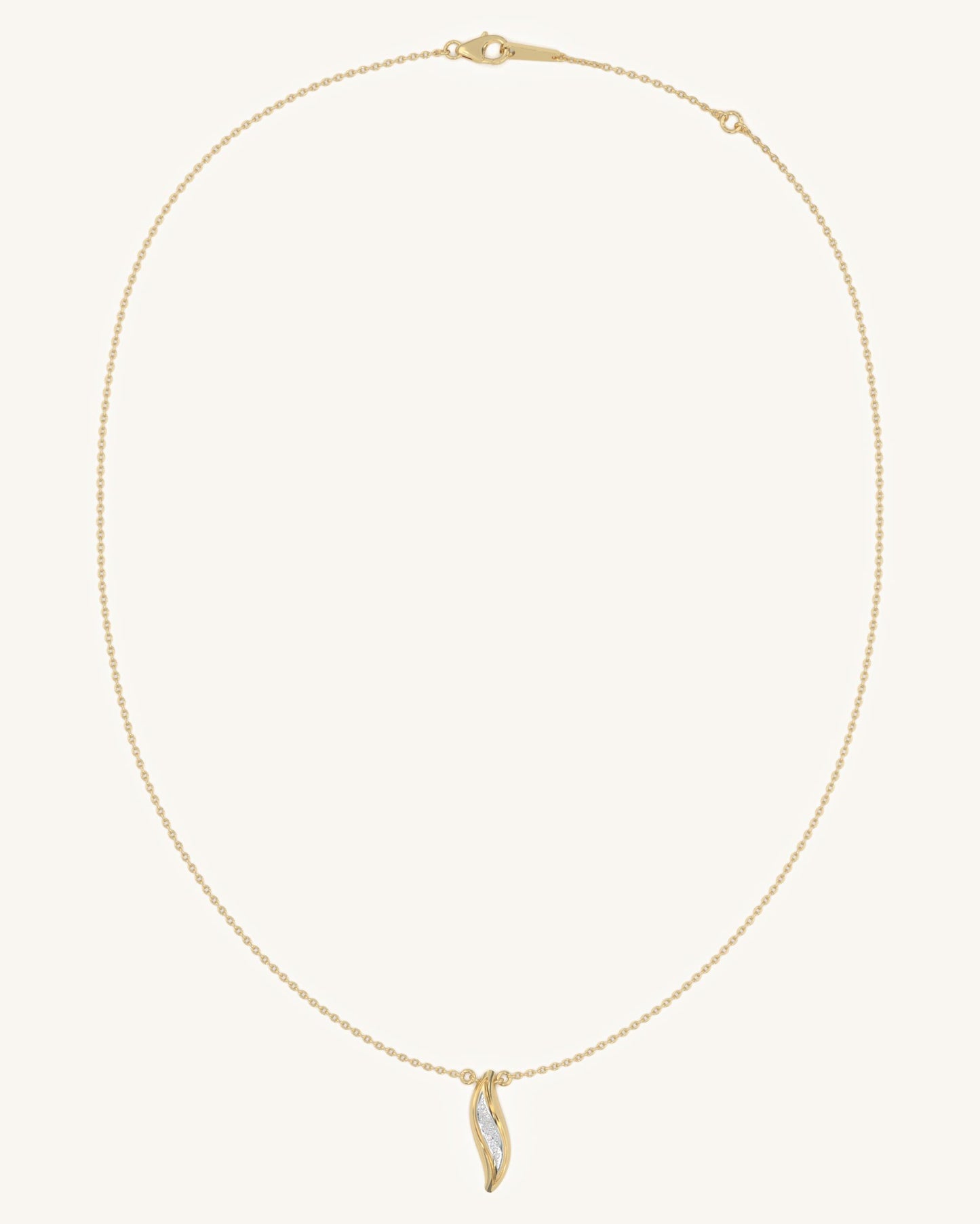 Leaf Curve Pendant