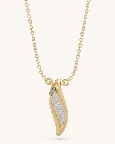 modern simple gold necklace design 