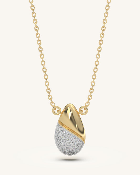 Raindrop Curve Pendant
