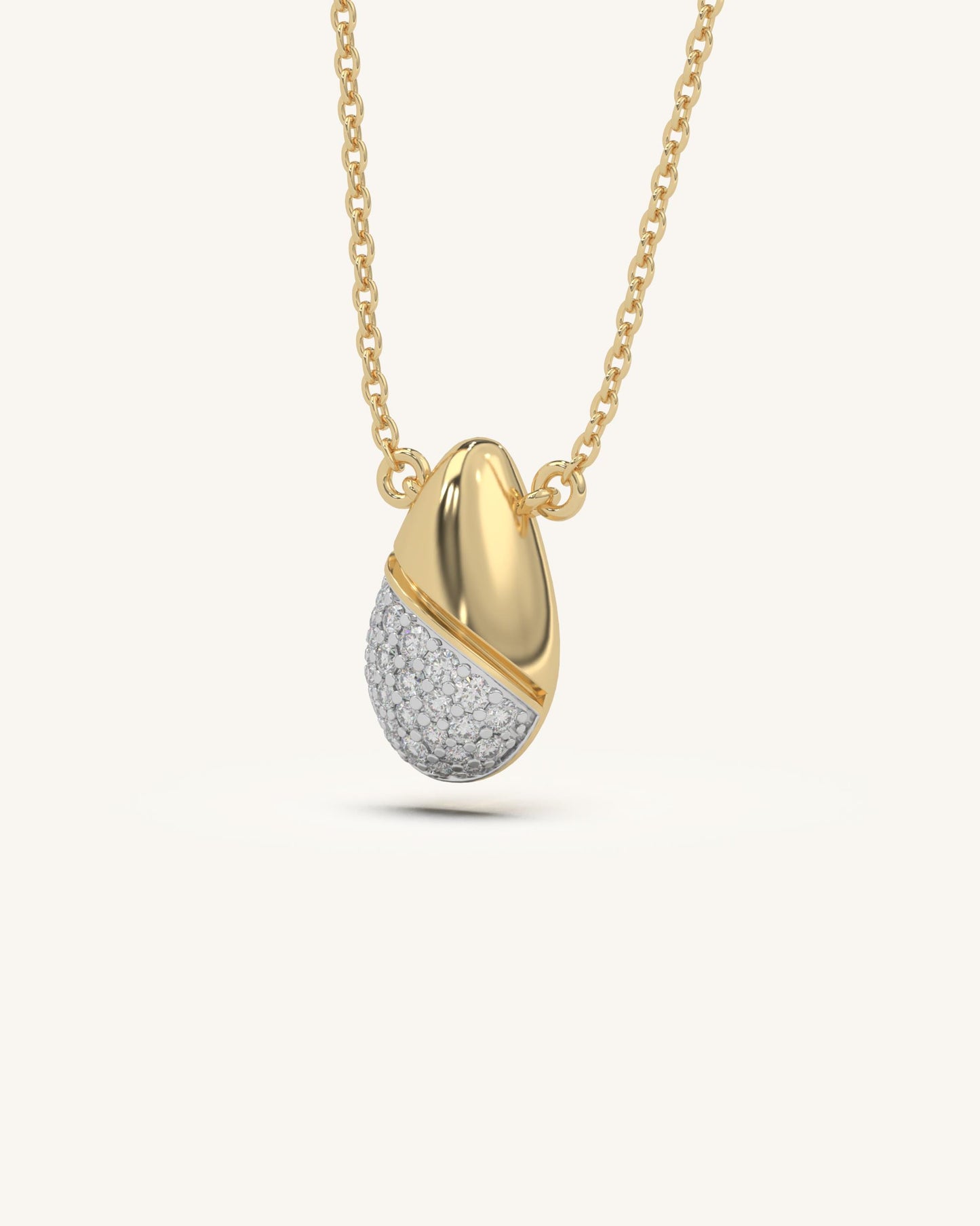 Raindrop Curve Pendant