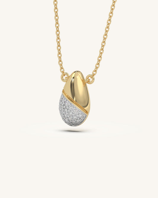 Raindrop Curve Pendant