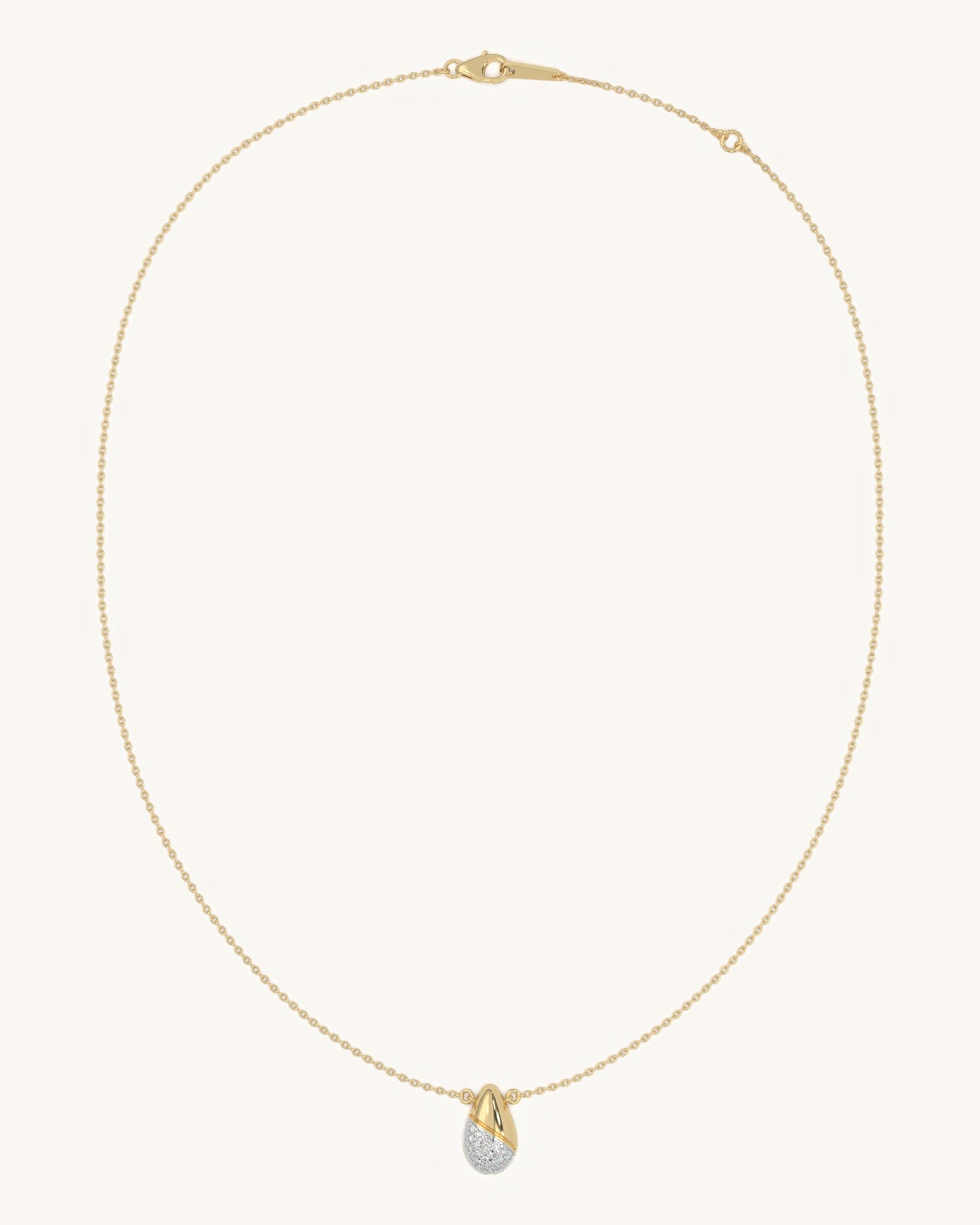 Raindrop Curve Pendant