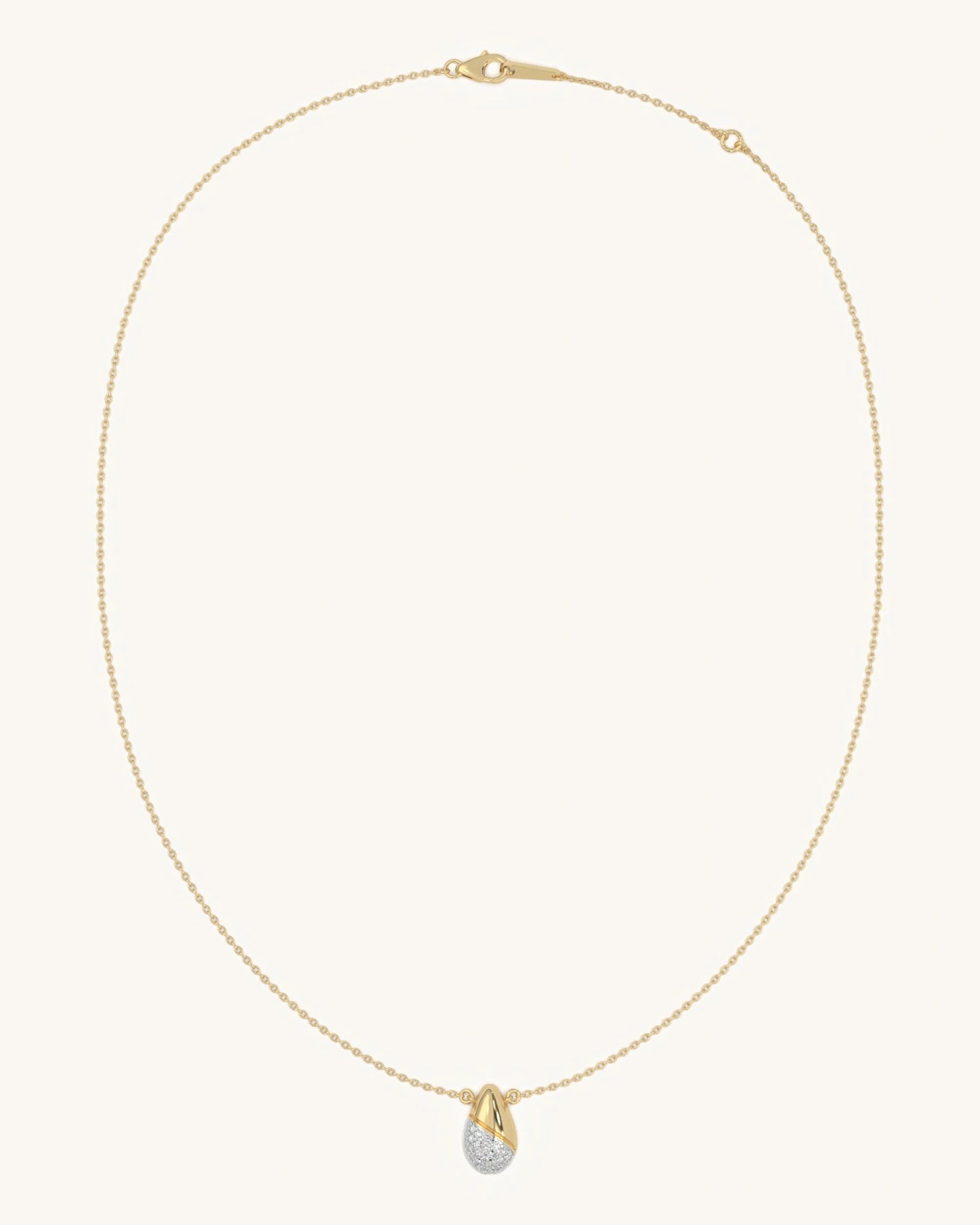 Raindrop Curve Pendant