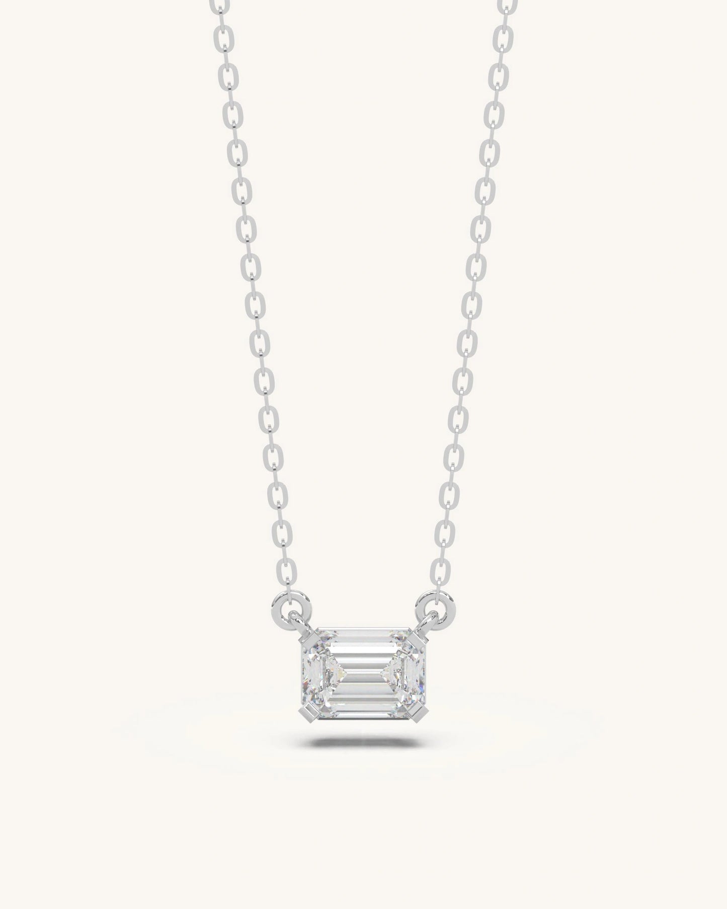 Emerald Cut Solitaire