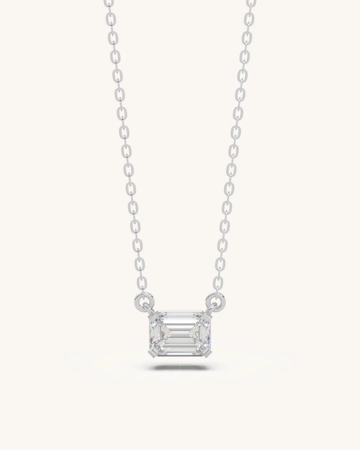 Emerald Cut Solitaire