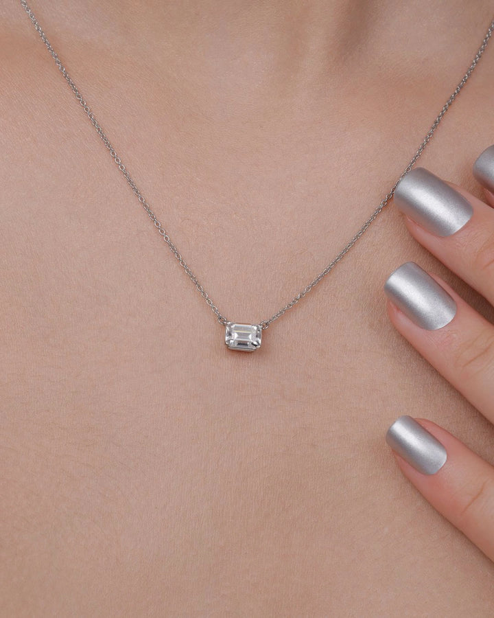 Emerald Cut Solitaire