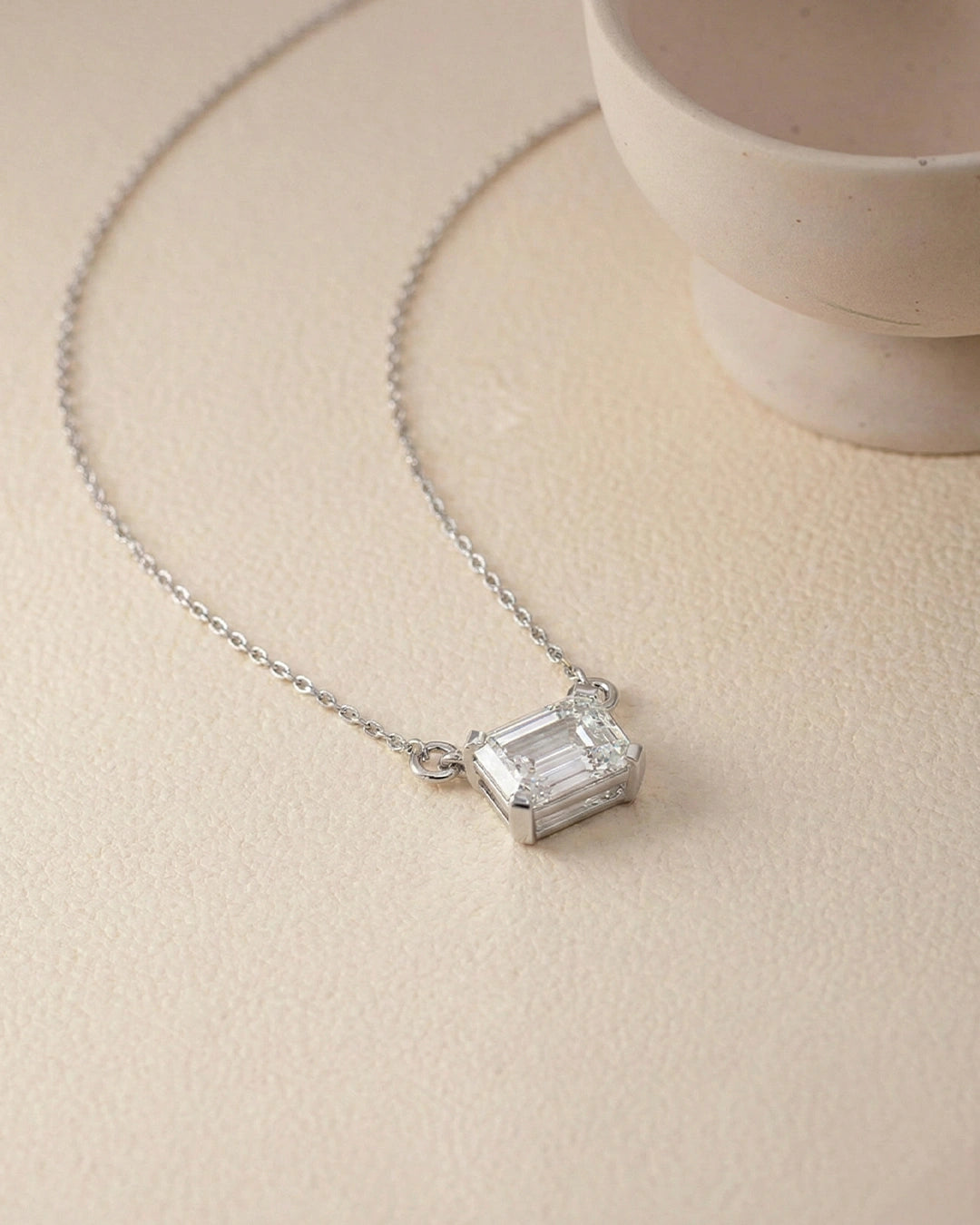 Emerald Cut Solitaire