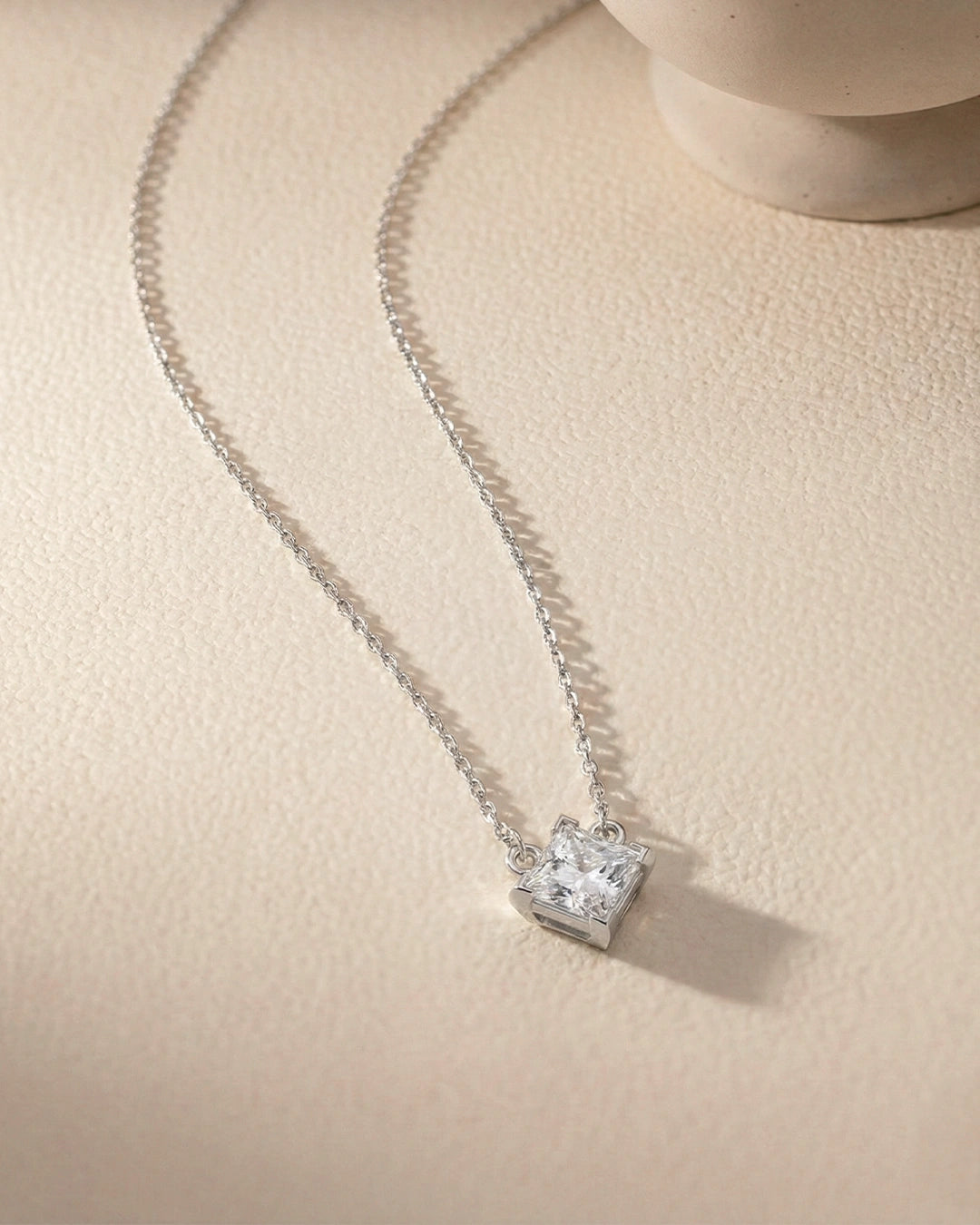 Princess Cut Necklace