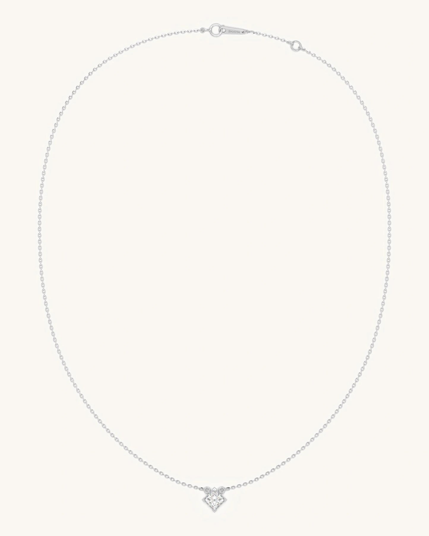 Princess Cut Necklace