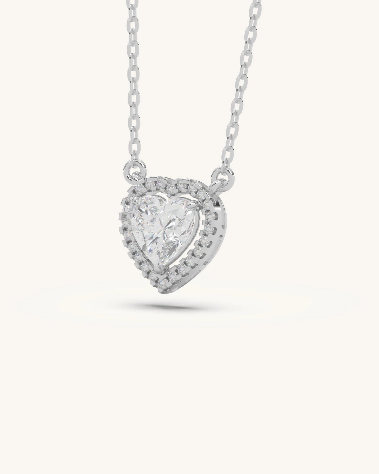 Heart Halo Necklace