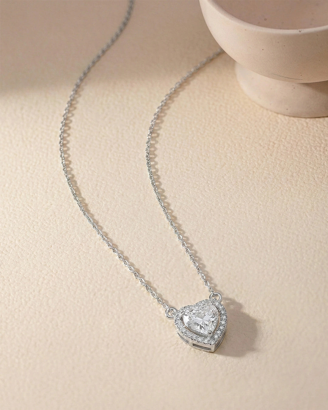Heart Halo Necklace