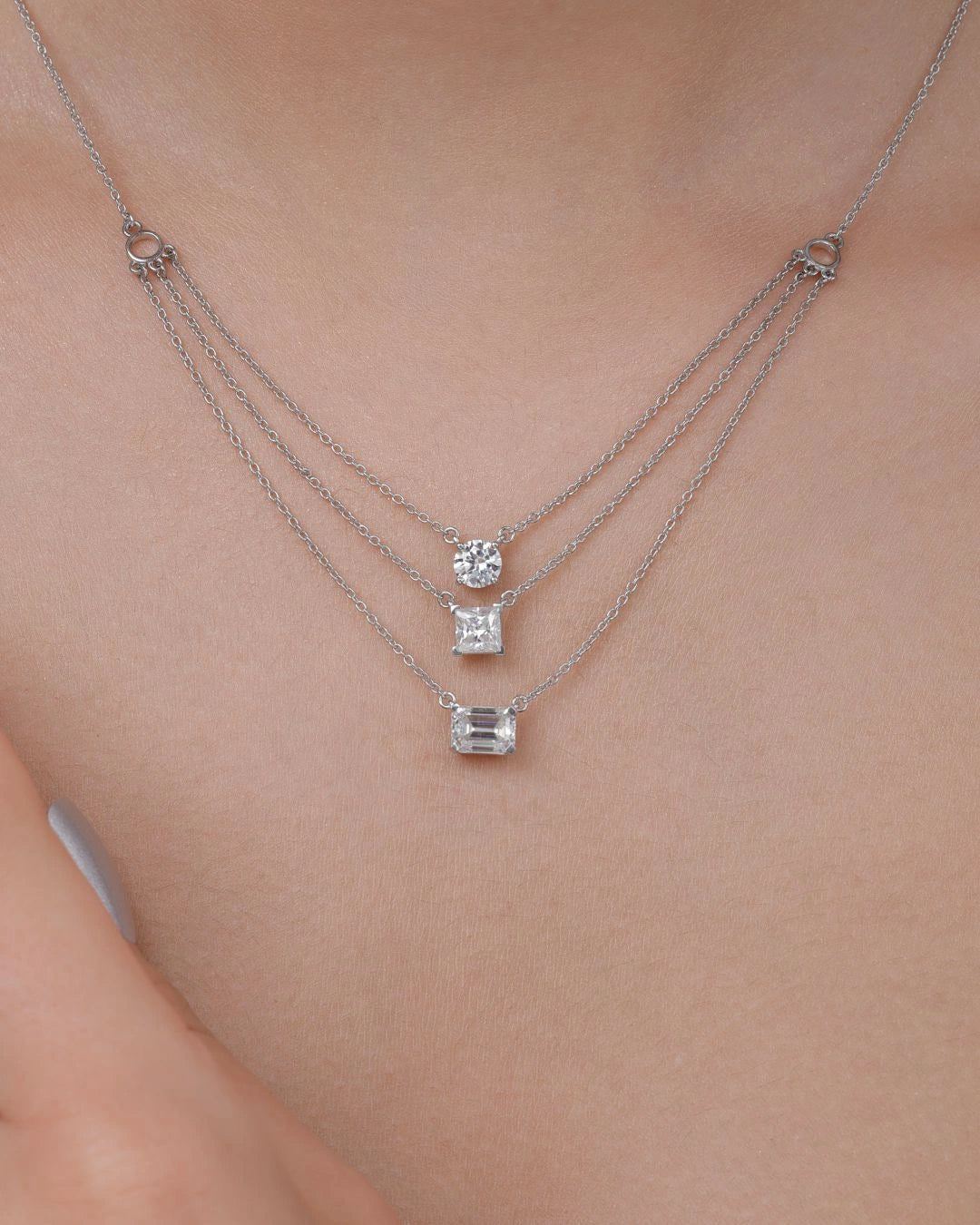 Multi-Cut Layered Necklace