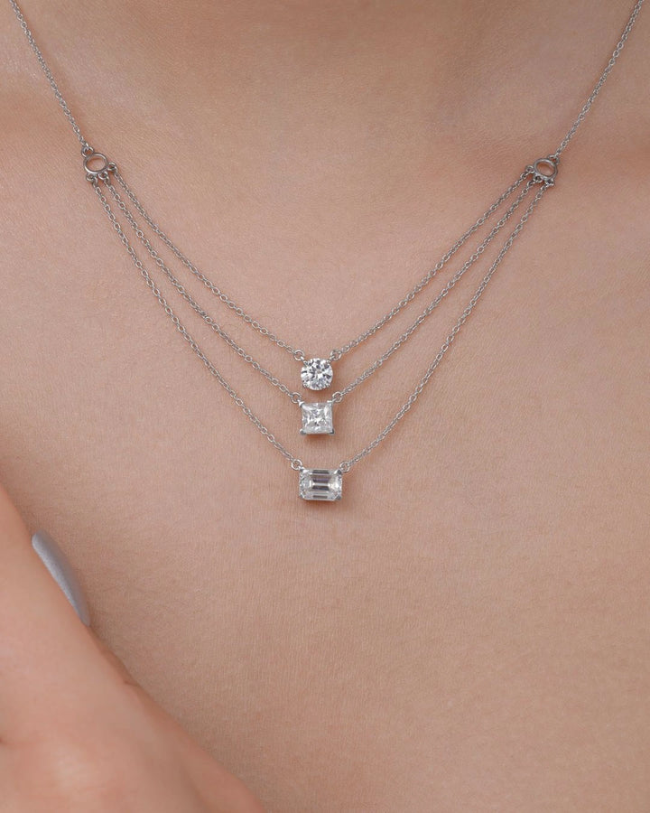 Multi-Cut Layered Necklace