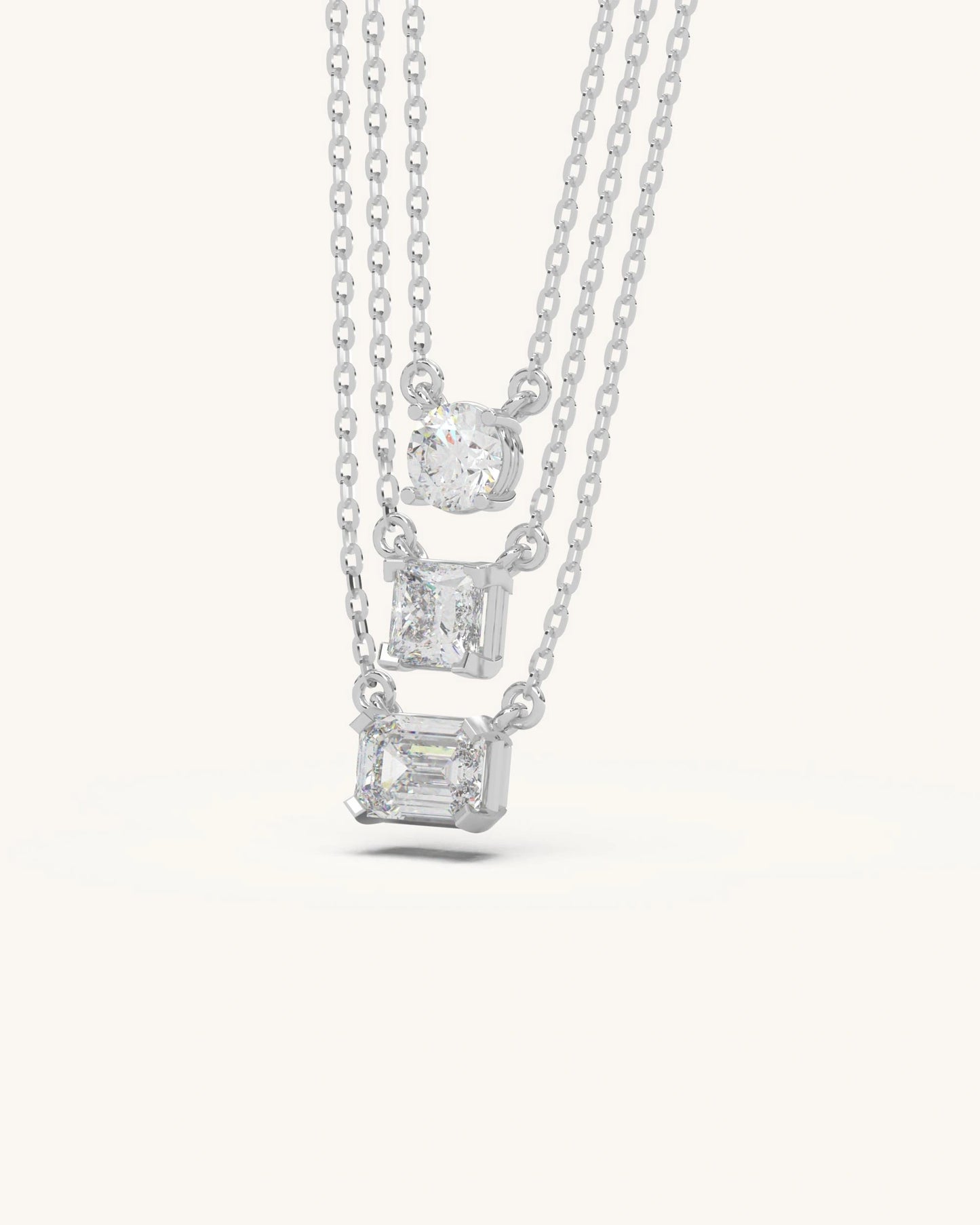 Multi-Cut Layered Necklace