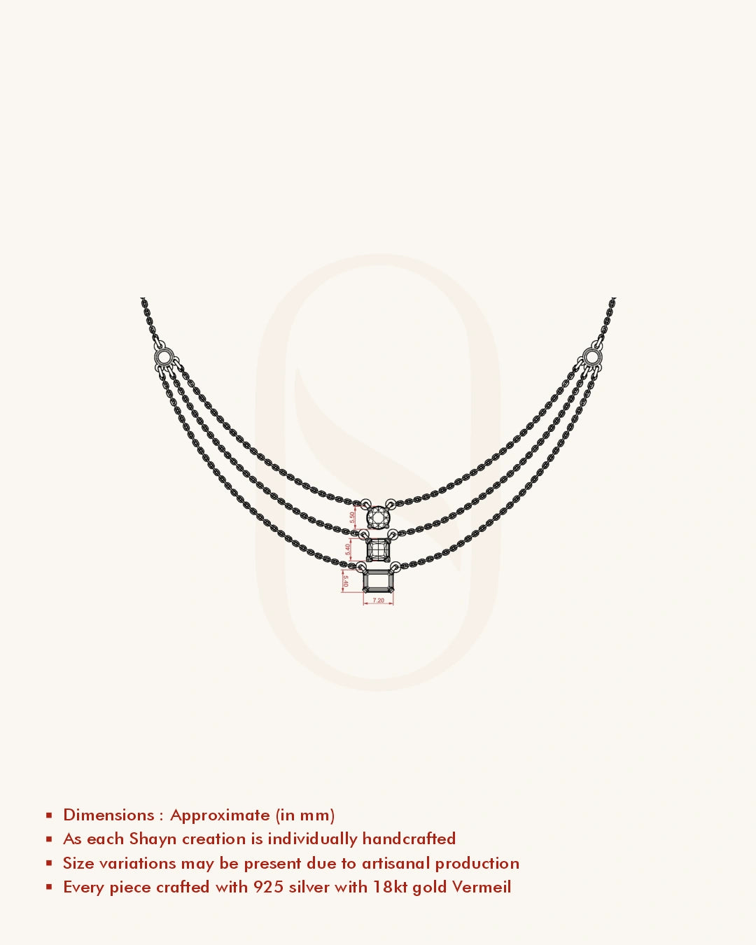 Multi-Cut Layered Necklace