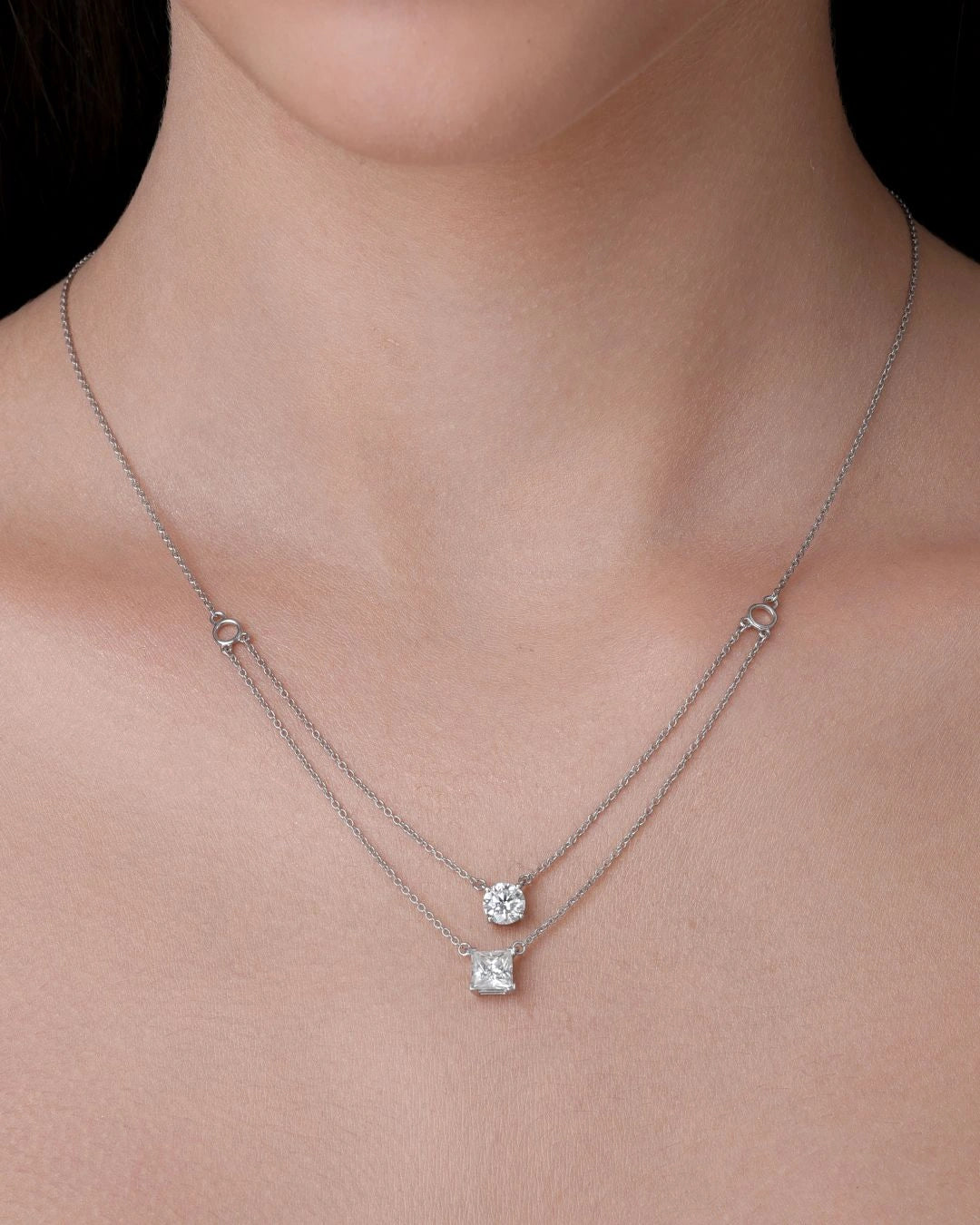 Dual Sparkle Necklace