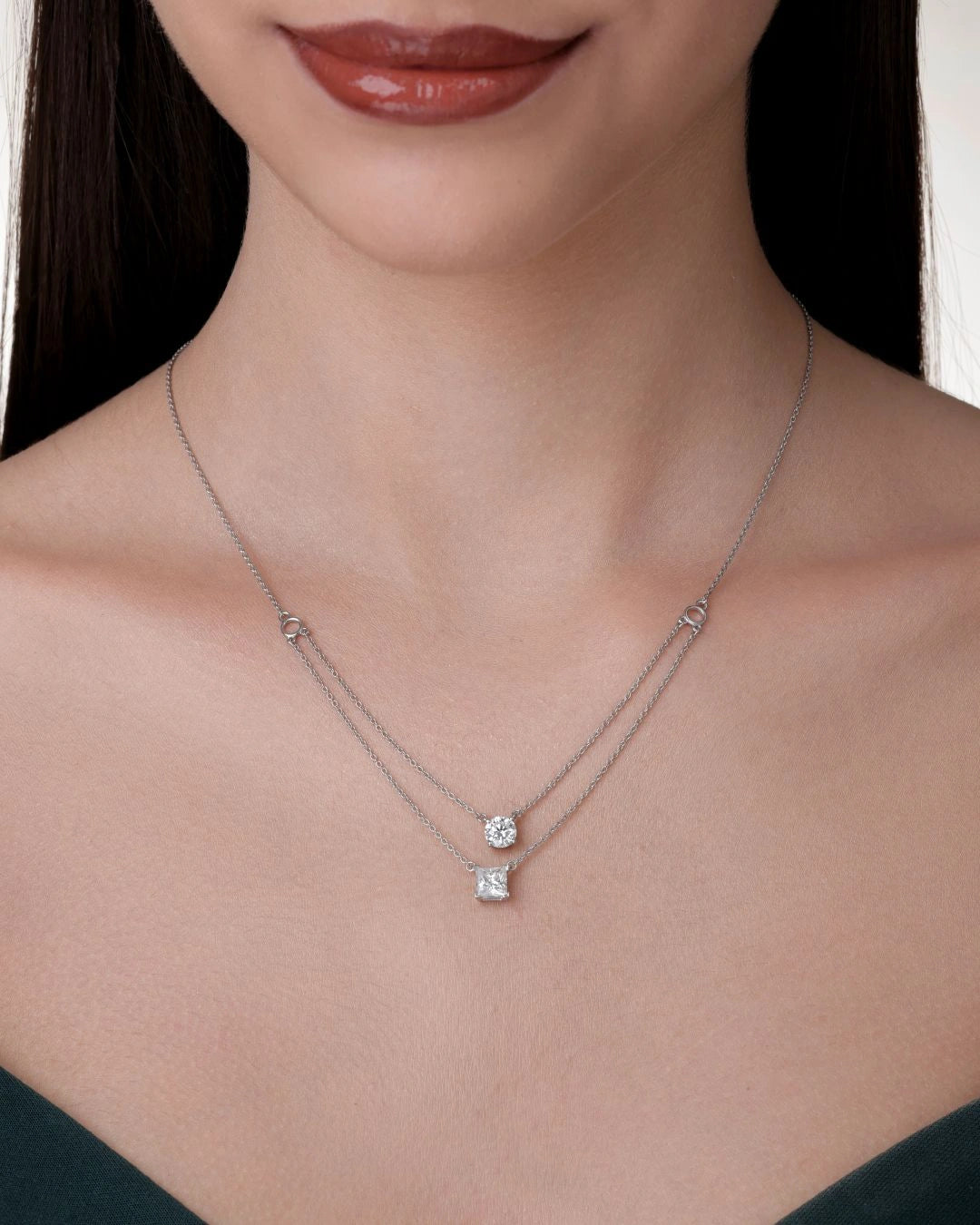 Dual Sparkle Necklace