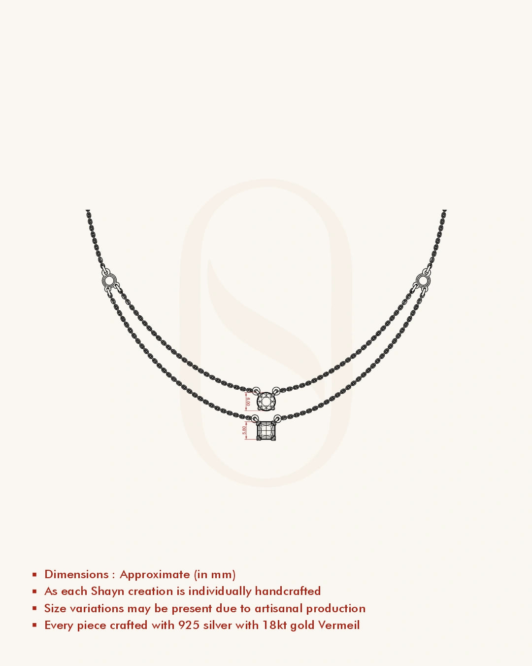 Dual Sparkle Necklace