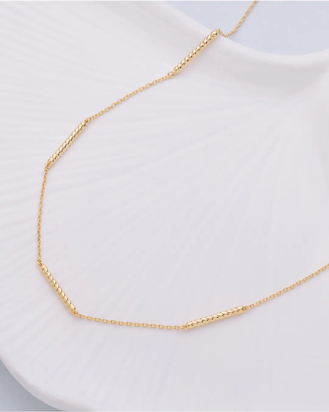 Textured Gold Chain
