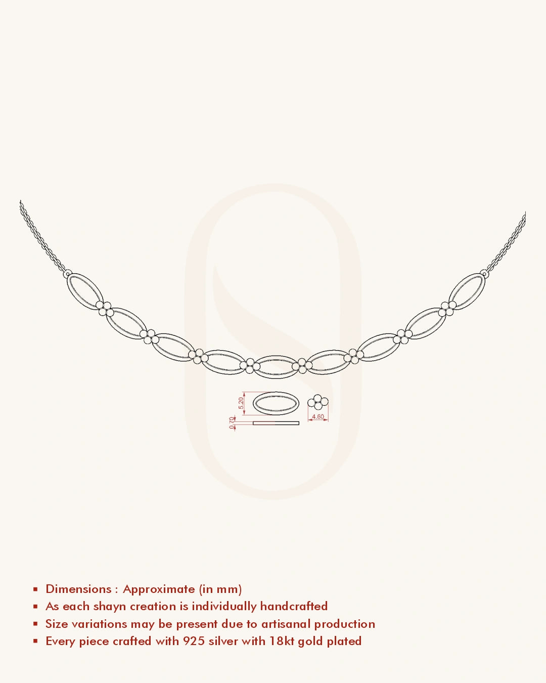Petal Link Necklace