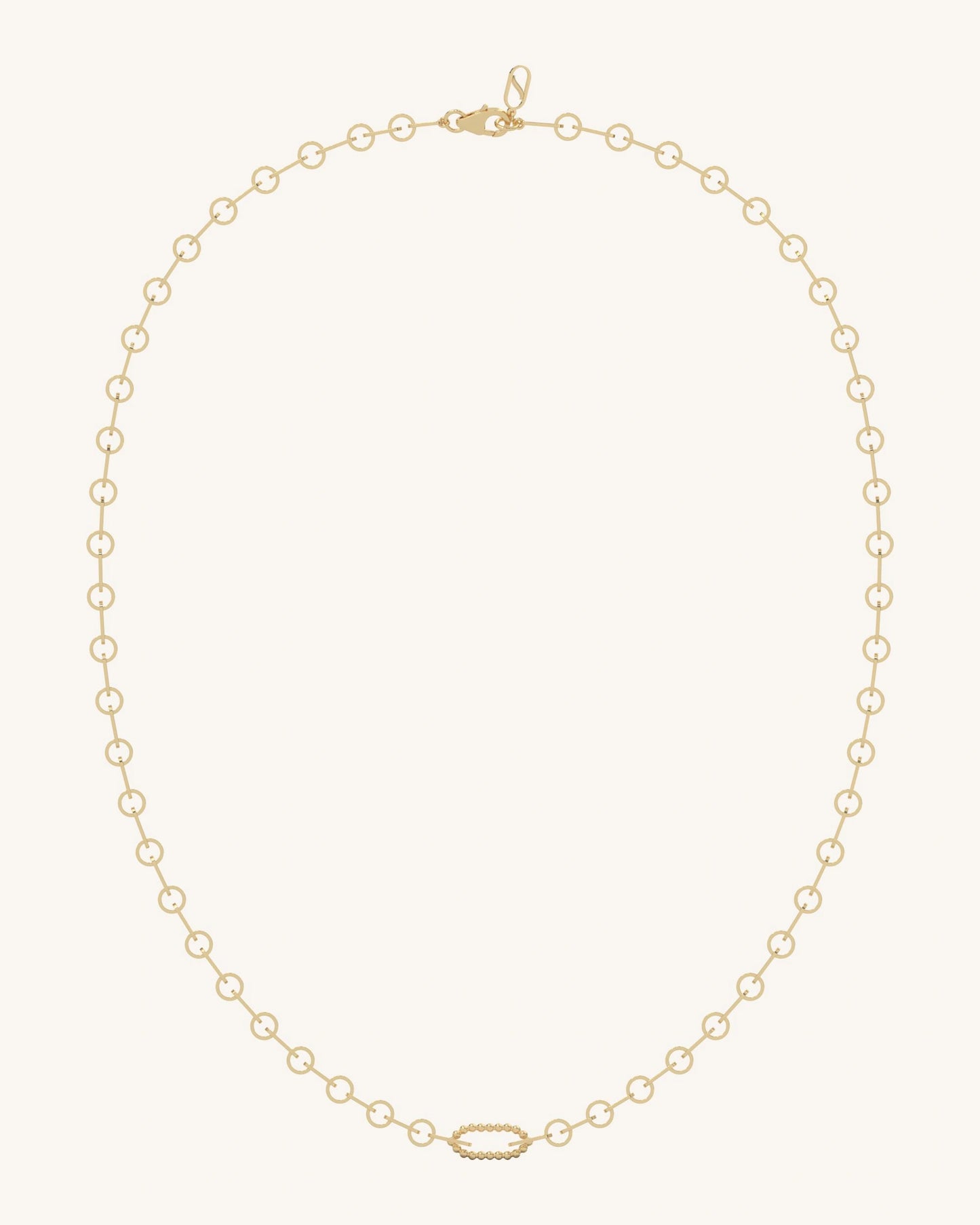 Beaded Circle Necklace