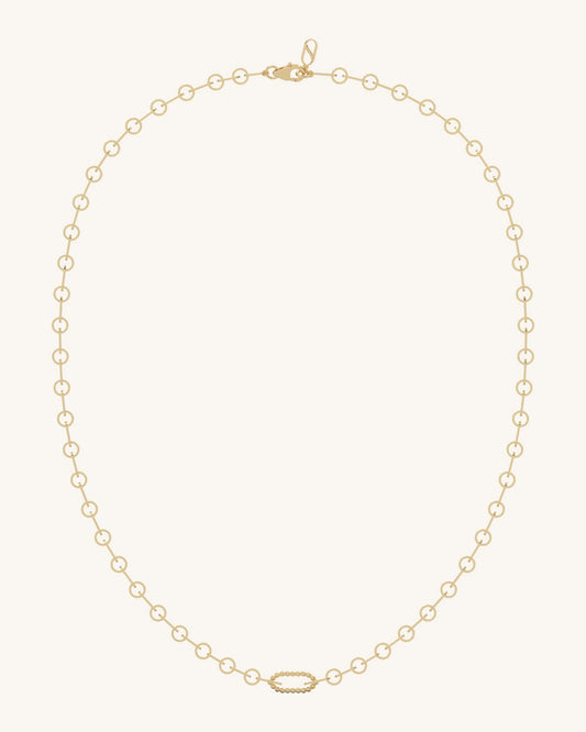 Beaded Circle Necklace