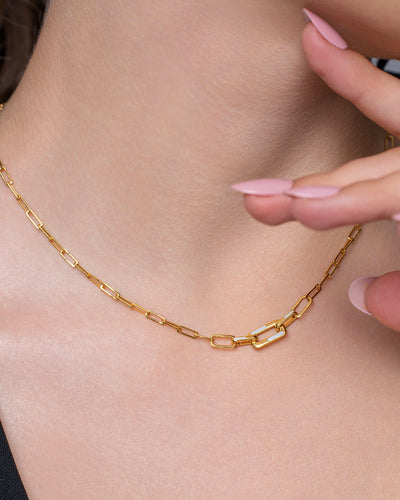 Dual Tone Link Chain