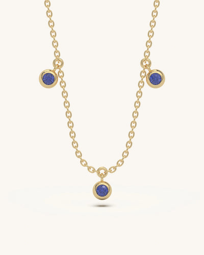  blue stone necklace, 