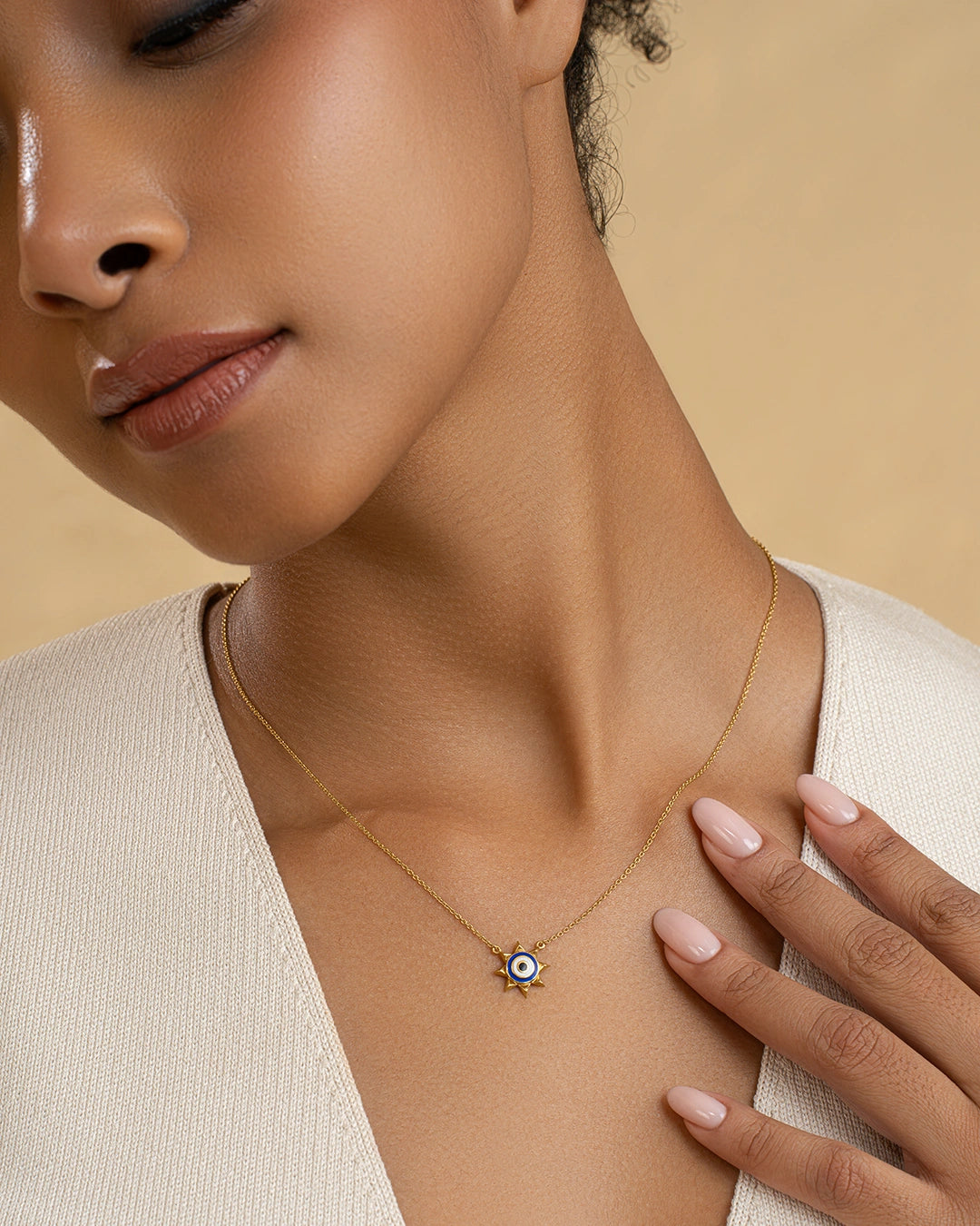 Spiked Eye Pendant